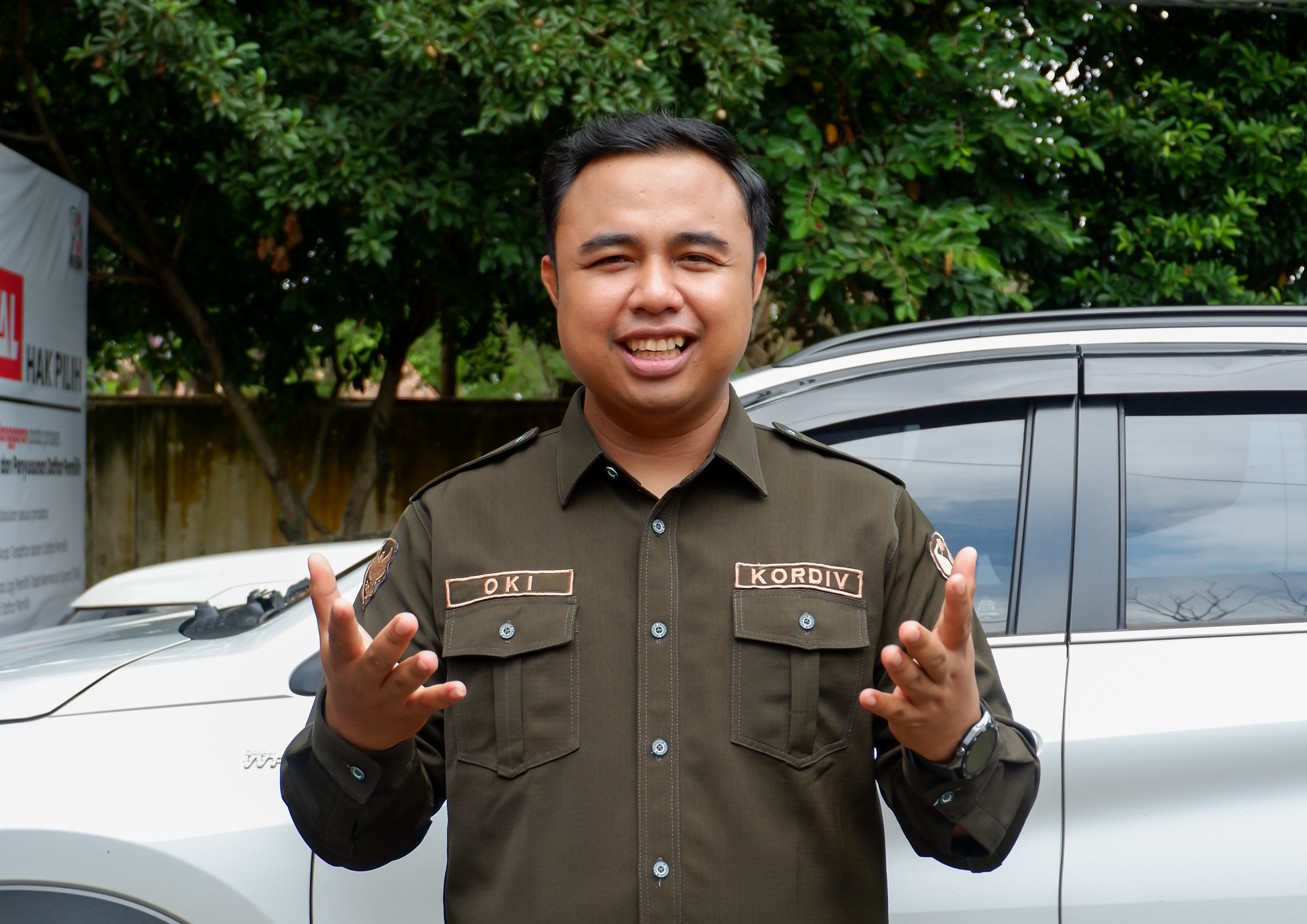 Anggota Bawaslu OKI, RA. Muhammad Oki Mabruri.