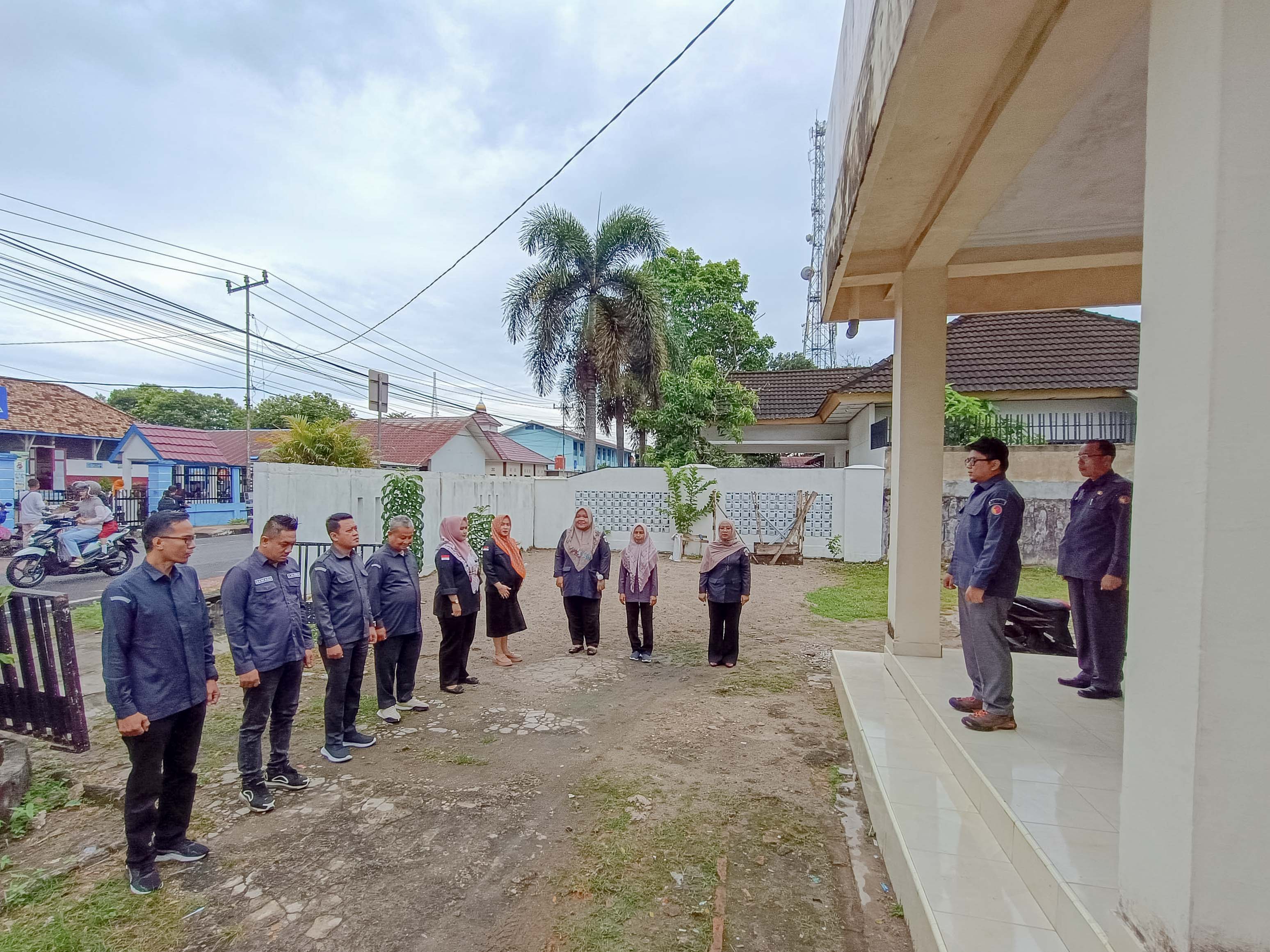 Bawaslu OKI Apel Pagi Kekompakan dan Adaptasi