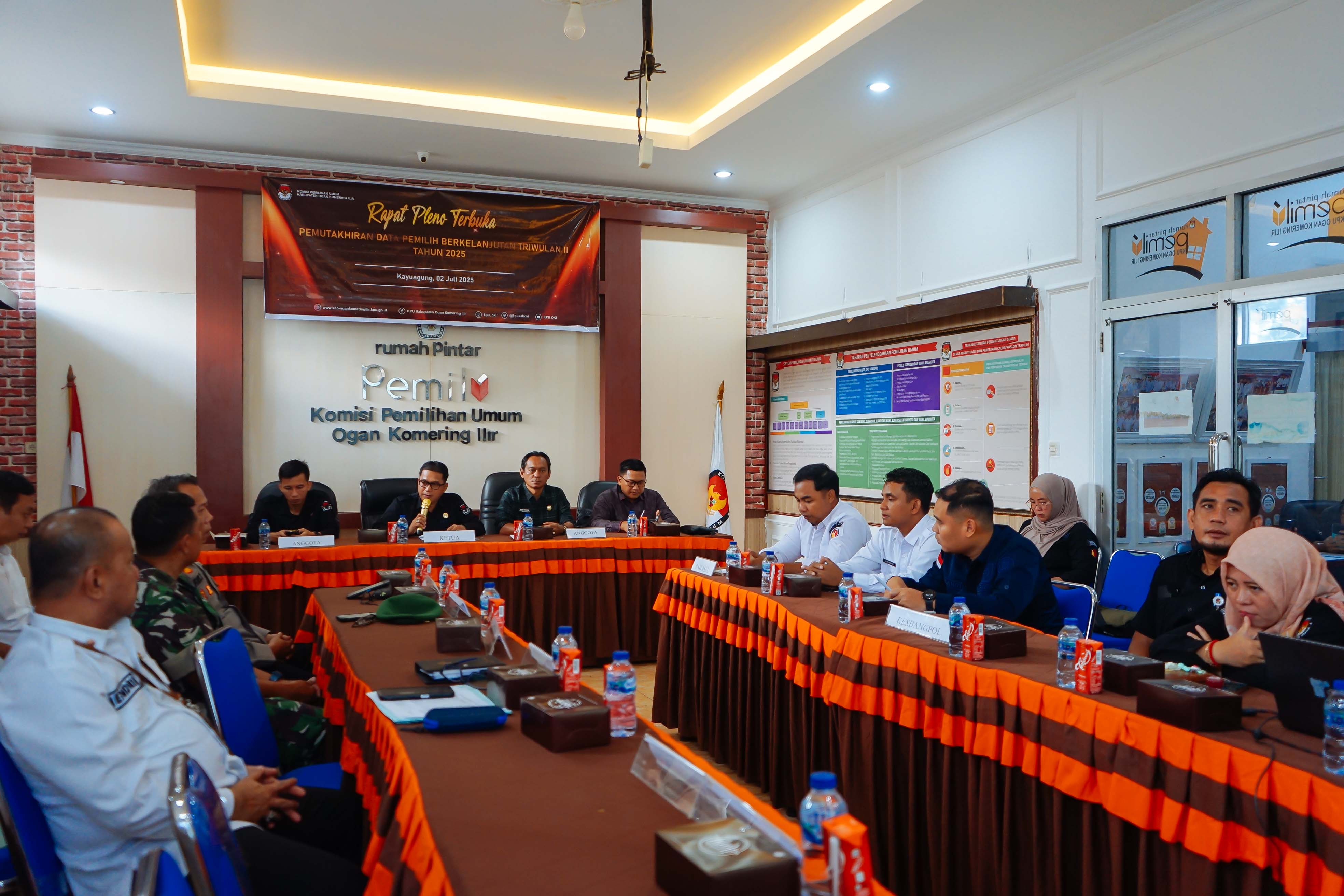 BAWASLU OKI PDPB KPU OKI LONJAKAN DPK