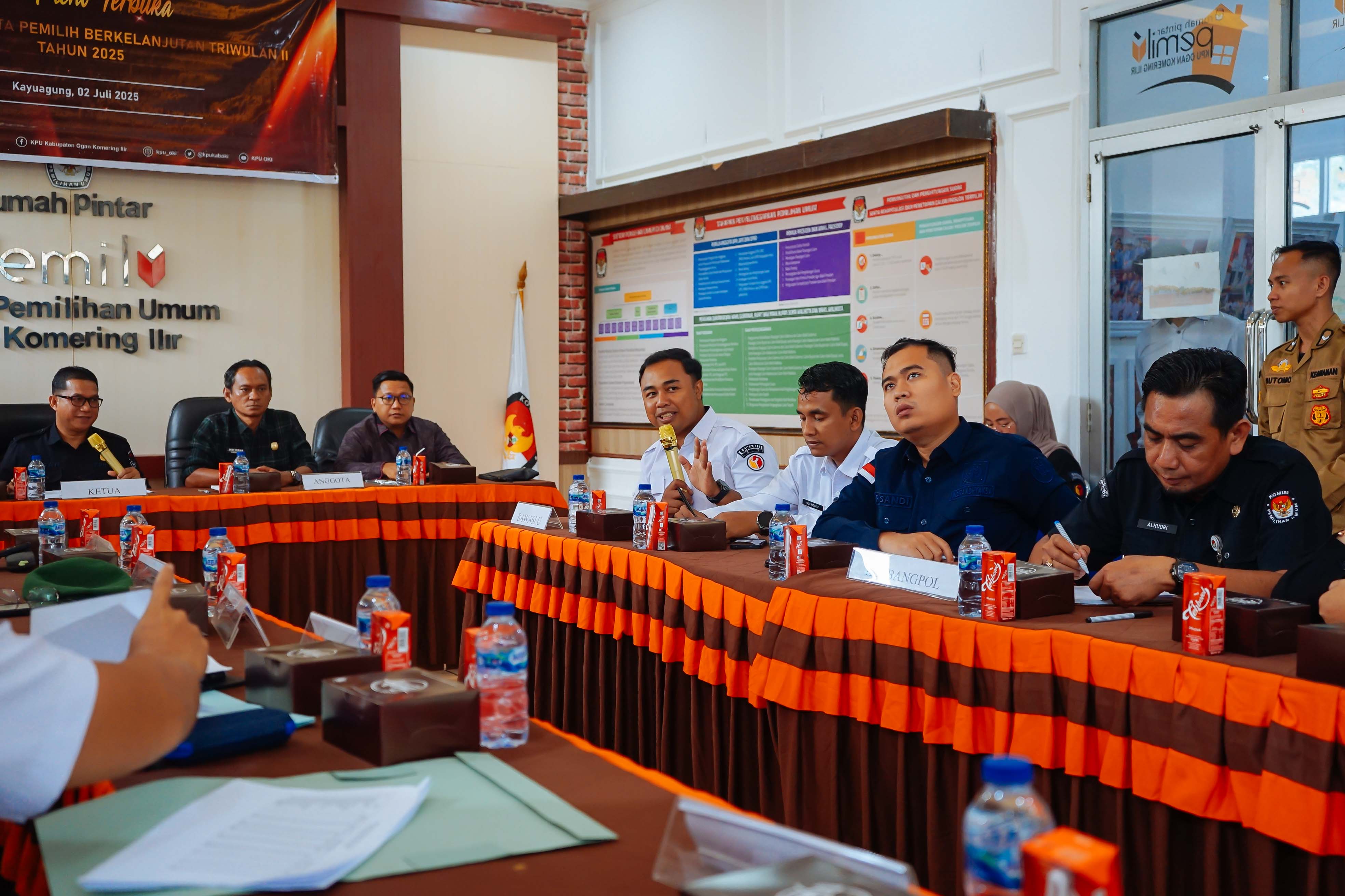 PLENO PDPB BAWASLU OKI MINTA KPU TELITI