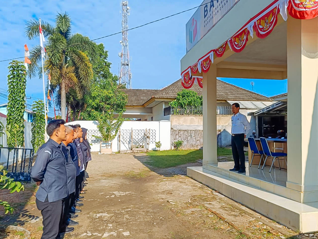 APEL PAGI BAWASLU OKI LATSAR CPNS DIMULAI