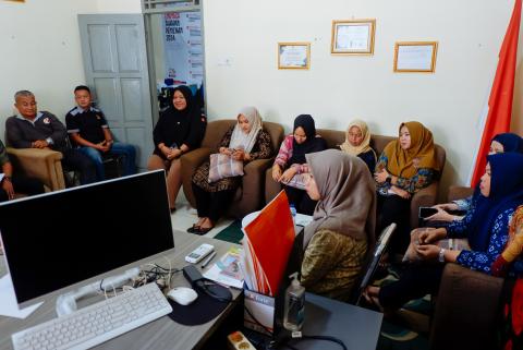 PESERTA RAPAT SEKRETARIAT BAWASLU OKI