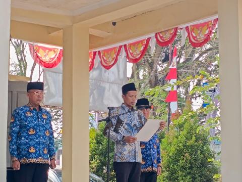 Upacara HUT ke-81 RI 2