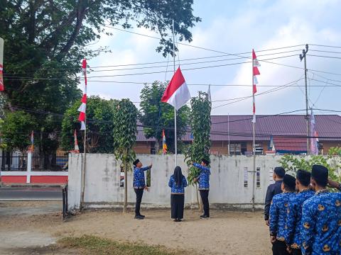 Upacara HUT ke-81 RI 3