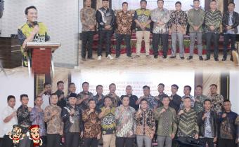 OPTIMALKAN PENGAWASAN PEMUTAHIRAN DATA PEMILIH PEMILU 2024 BAWASLU OKI MENGADAKAN RAKOR