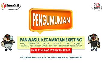 Pengumuan Hasil Seleksi dan Penilaian Evaluasi Kinerja