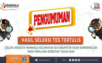 Pengumuman Hasil Seleksi Tes Tertulis